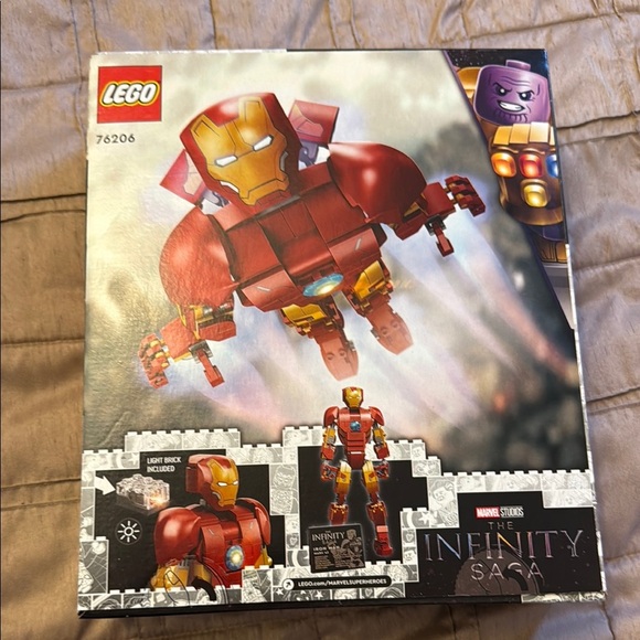 NEW LEGO Infinity Saga Iron Man Figure - Red, Yellow, and Blue - Picture 2 of 2
